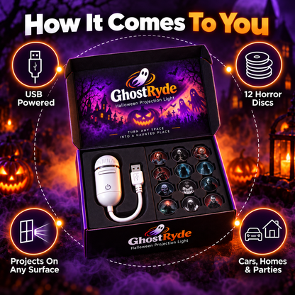 GhostRyde Haunted Window Projector